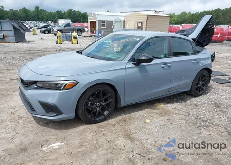 2024 Honda Civic Sport из США, поврежденный, VIN 19XFL2H86RE015811